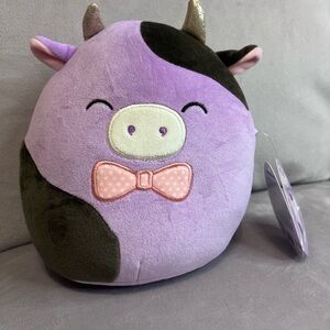 NEW Alexie the purple Easter cow Squishmallow